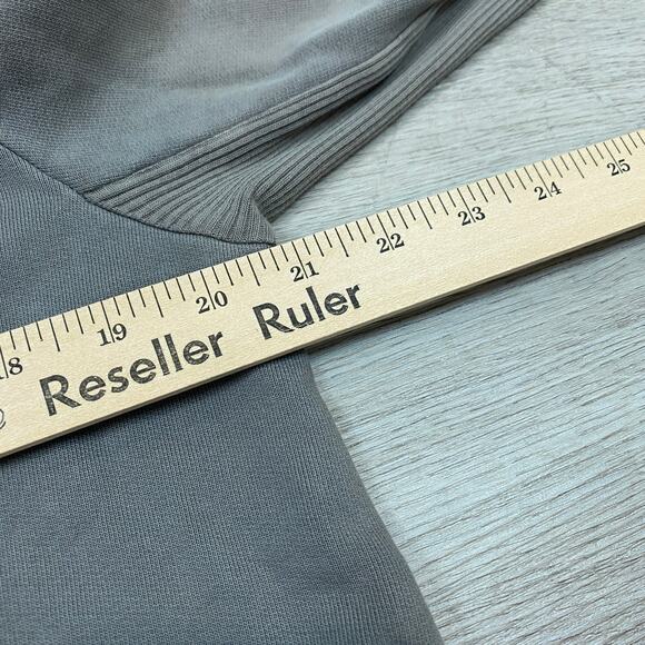 Standard James Perse Hooded Open Cardigan Sweater Women's 4/XL - Picture 5 of 11